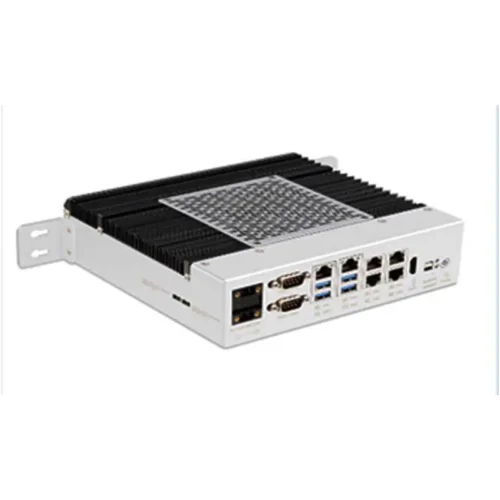 579lessfansipc Zhichun Industrial 6-Port Gigabit Ethernet Serial Router with Wide DC Power & One-Key RS-232/485 Switch