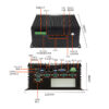 Industrial computer With PCIE slot 8G 512G