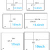 国际站尺寸图Z 15 Inch Industrial Panel PC ZPC150-Z121